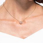 SWAROVSKI Sparkling Dance Clover Jewelry Collection, Rose Gold Tone Finish, Pink Crystals, Clear Crystals - Image 5